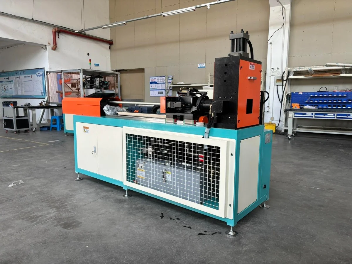 automatic copper tube forming machine for manifold and header tubes