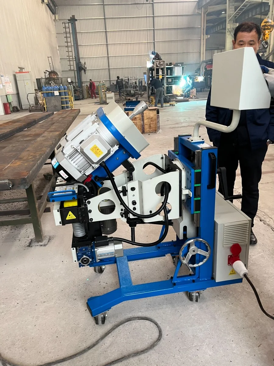 automatic double side plate edge beveling machine