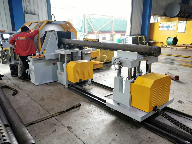cnc high speed pipe end beveling machine