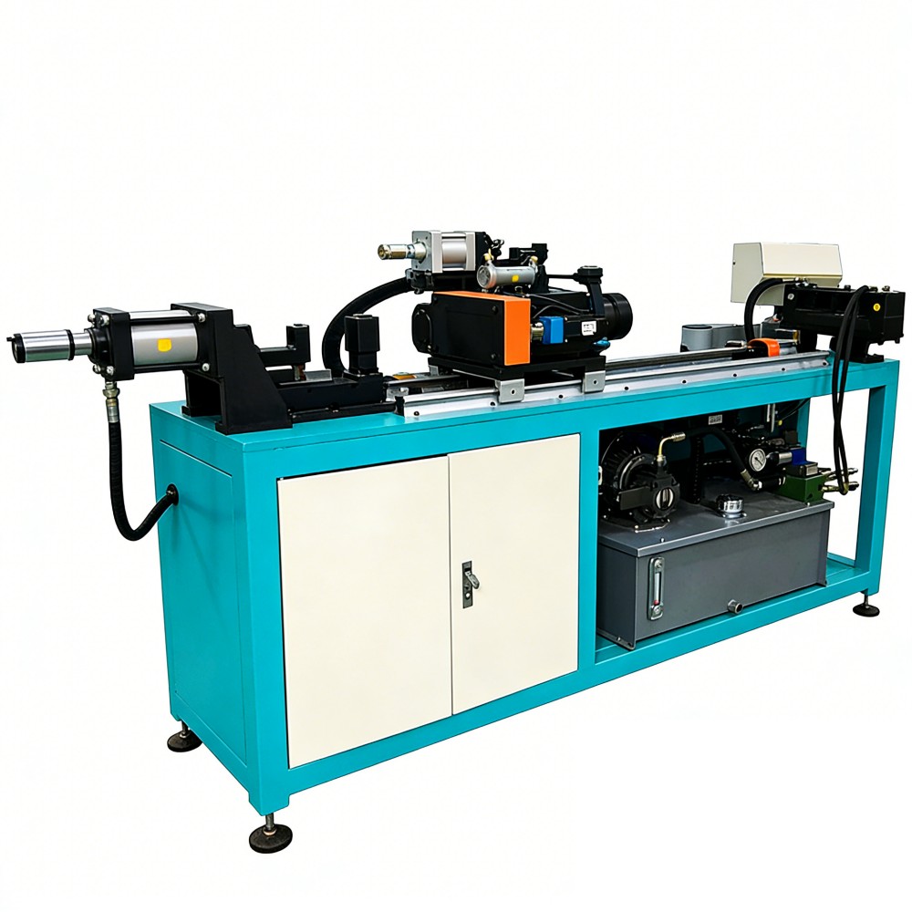 cnc pipe hole collaring and flanging machine for heat exchanger tubes
