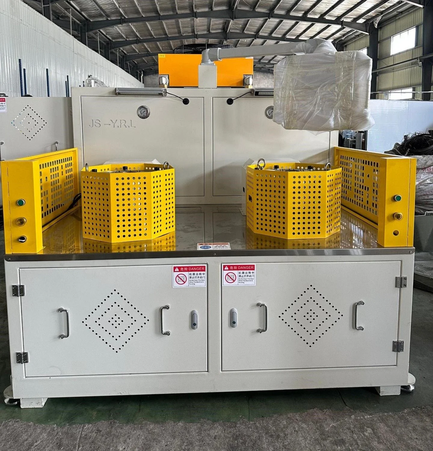 cnc tube end former double station type