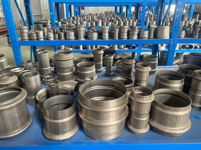 cnc tube end forming machine finished metal pipe fittings inventory