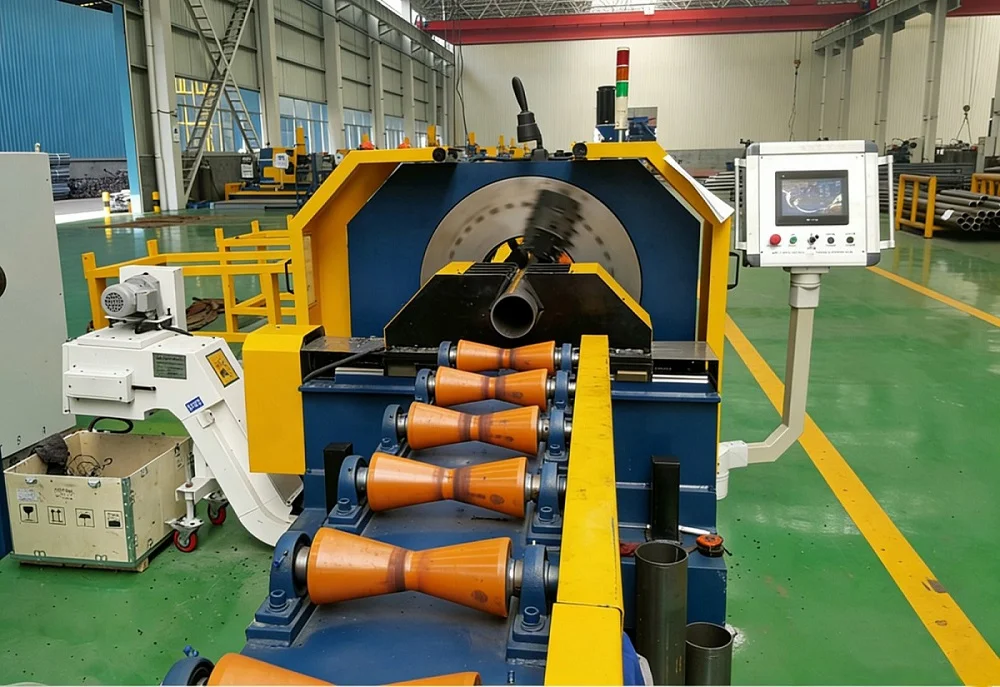 cta series cnc pipe cutting and beveling processing center type c high speed 1