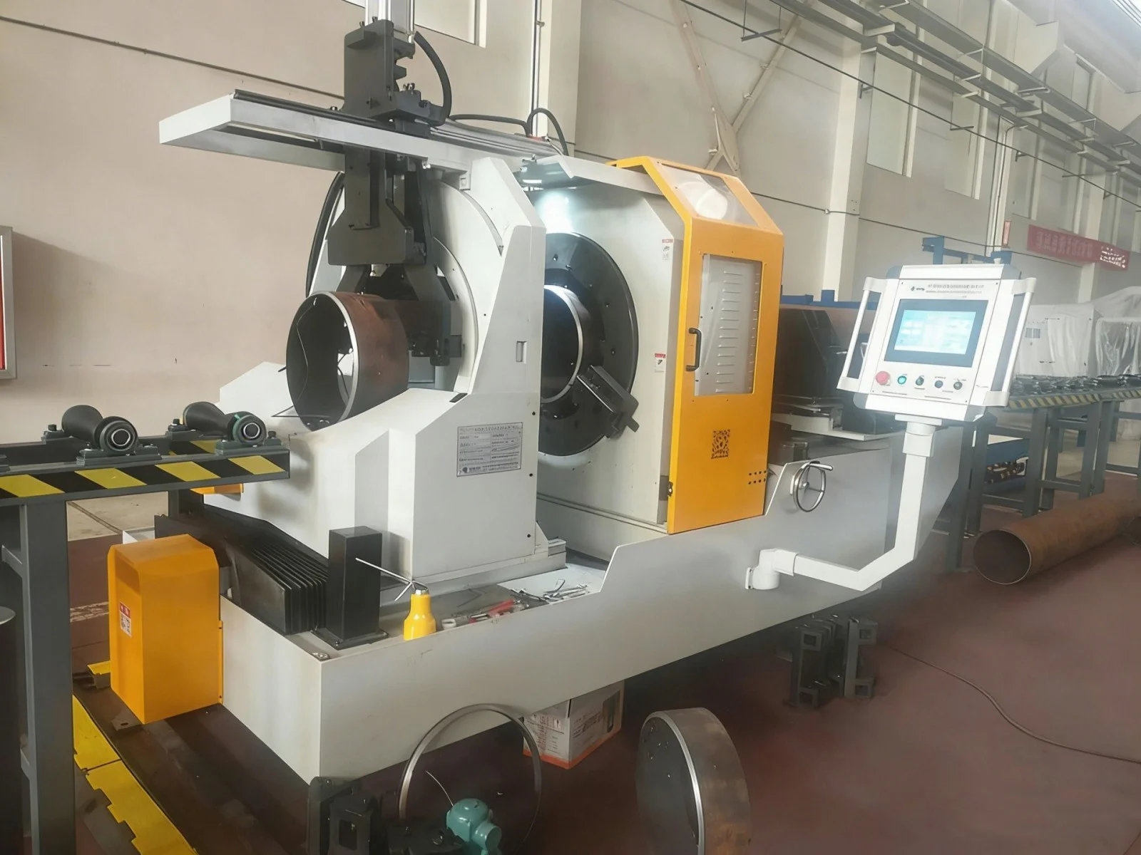 cta series cnc pipe cutting and beveling processing center