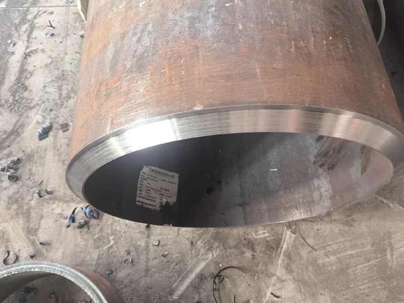 cold cutting pipe bevel surface without oxidation layer