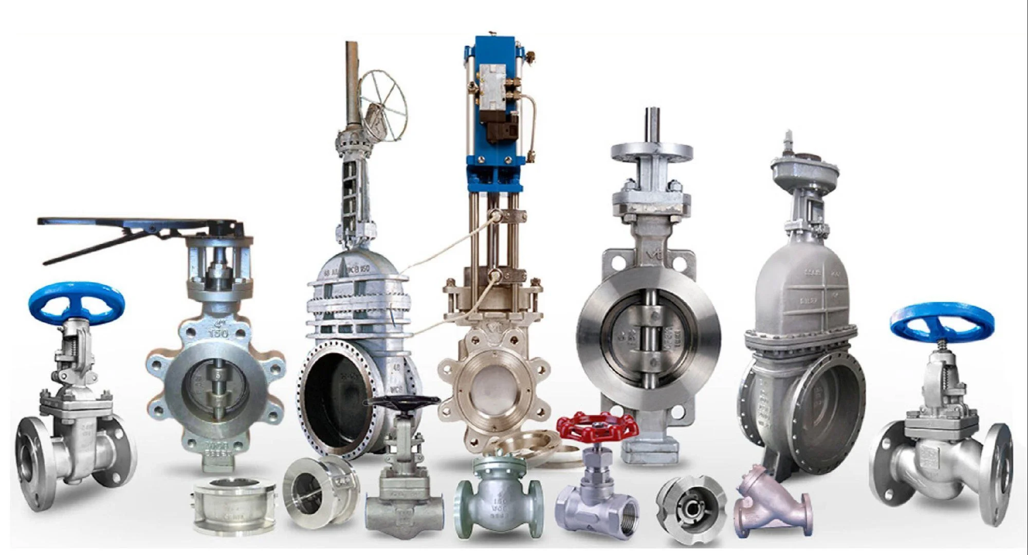 common industrial valve types used in pipelines