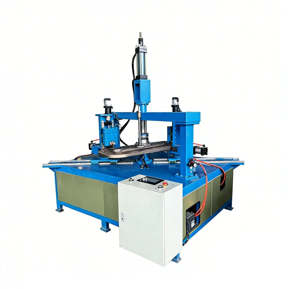 edge curling machine for square and irregular sheet metal parts