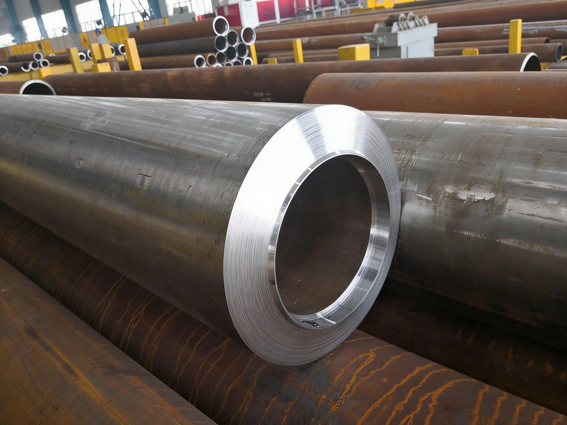 high quality pipe bevel finish from alekvs cold cutting technology