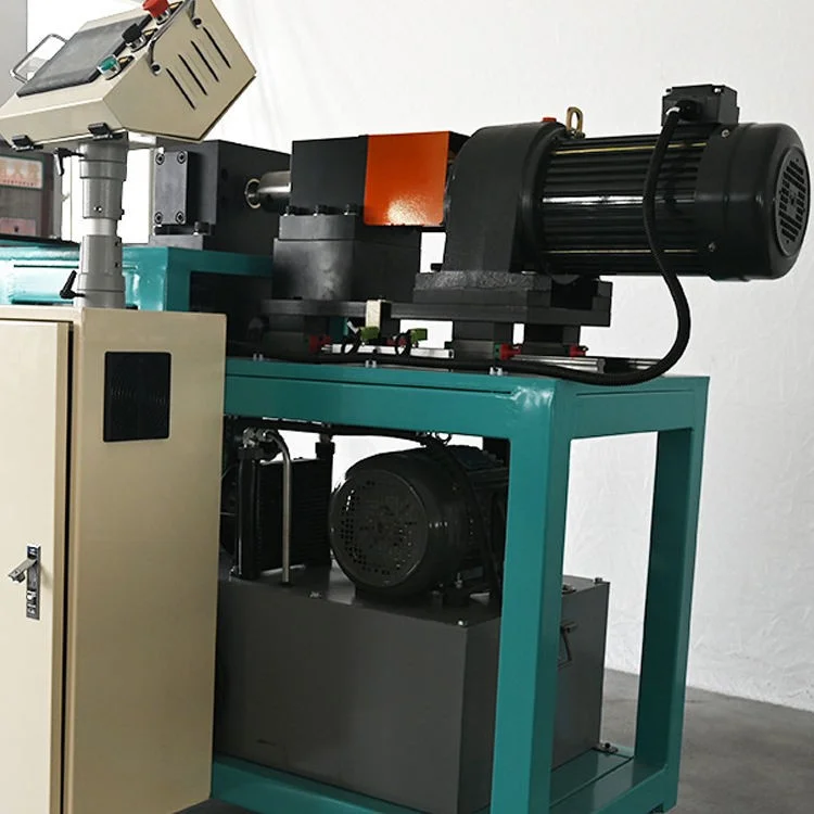 hydraulic pipe collaring machine full view