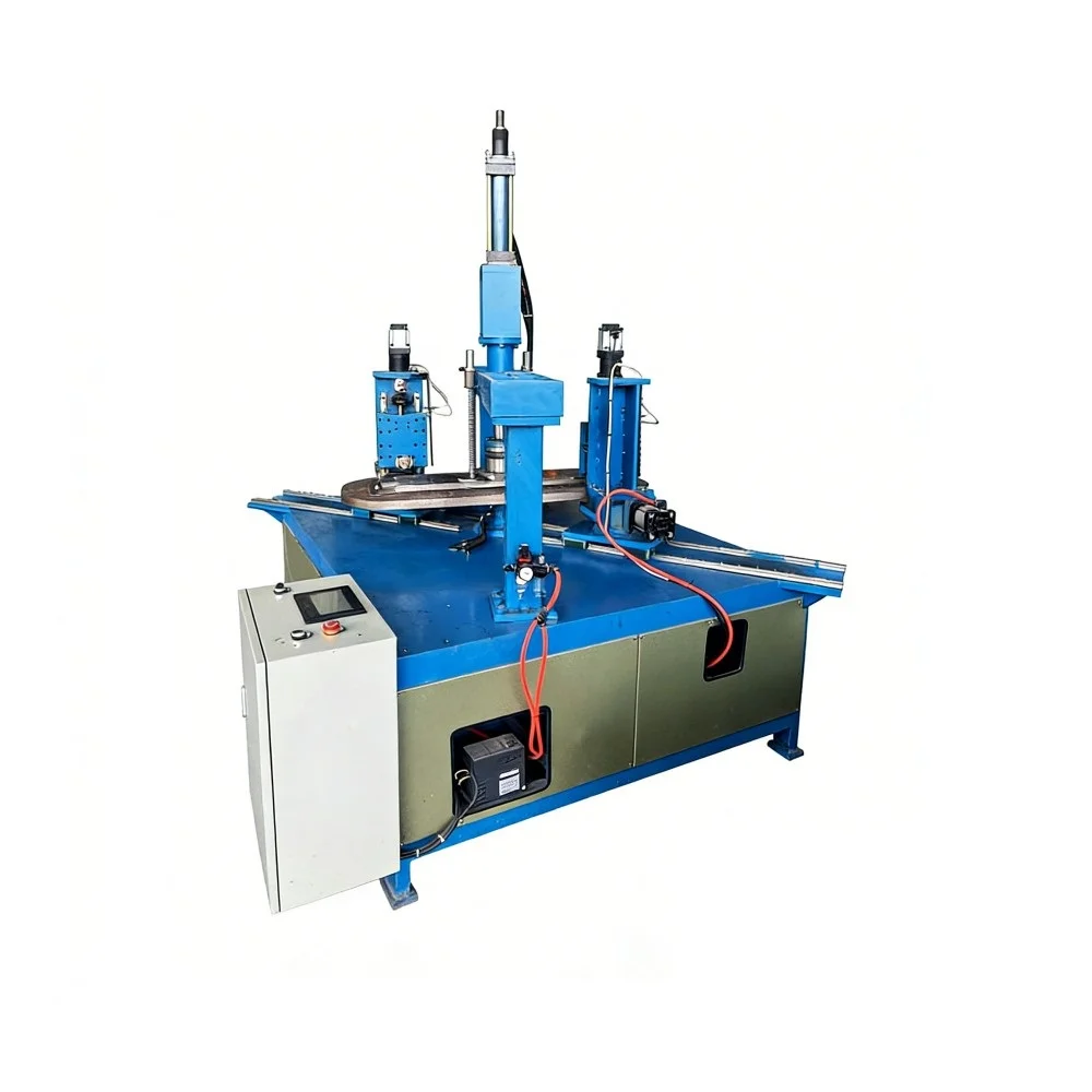 industrial edge curling machine for square and irregular components