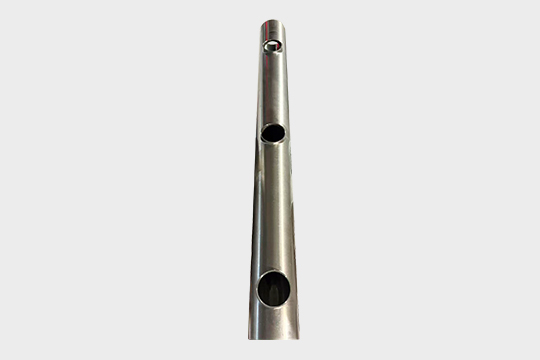 metal tube end punching forming component
