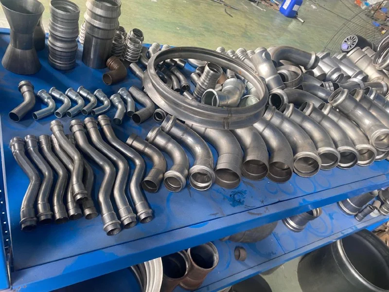 multi process tube end forming machine finished tube components tooling