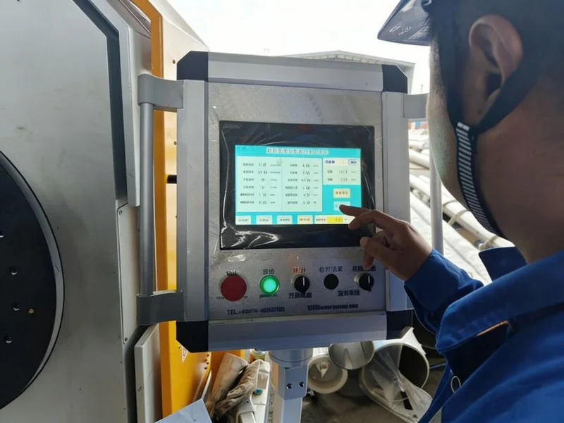 pam series pipe cutting and beveling machine plc control programming