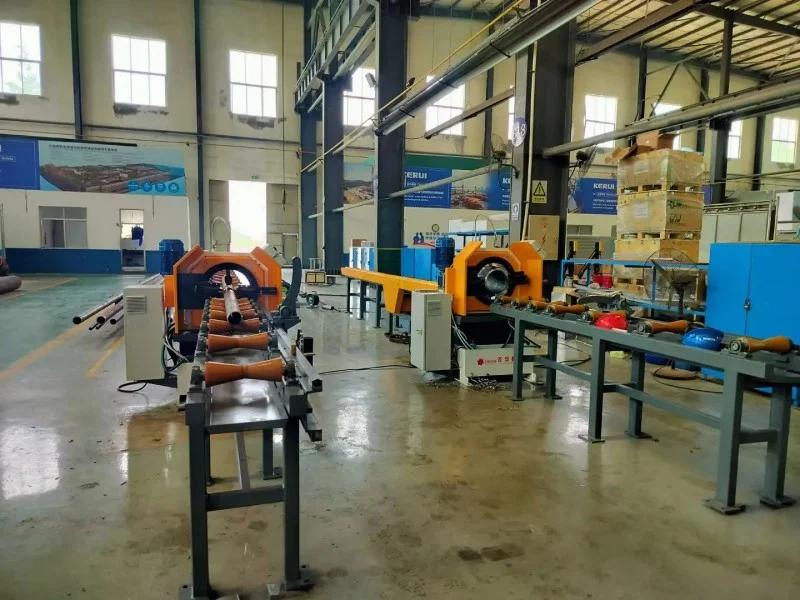 pcm pipe cutting and beveling machine line