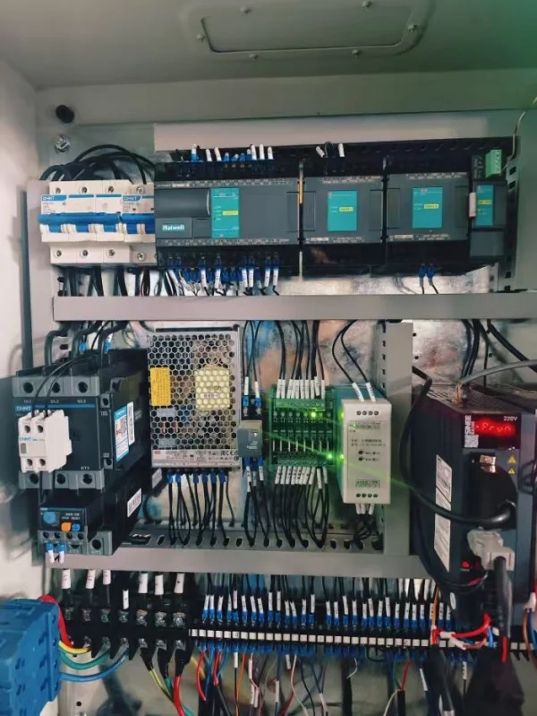 plc electrical control cabinet internal layout