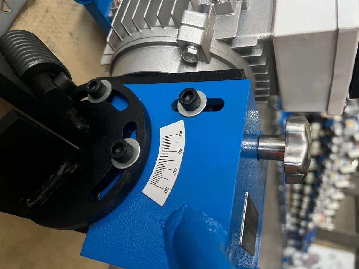 portable metal plate beveling machine