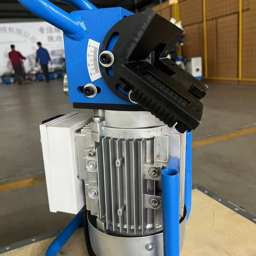 portable plate beveling machine high performance motor