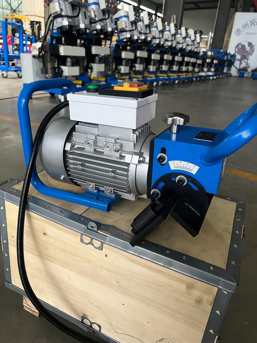 portable plate edge milling beveling machine