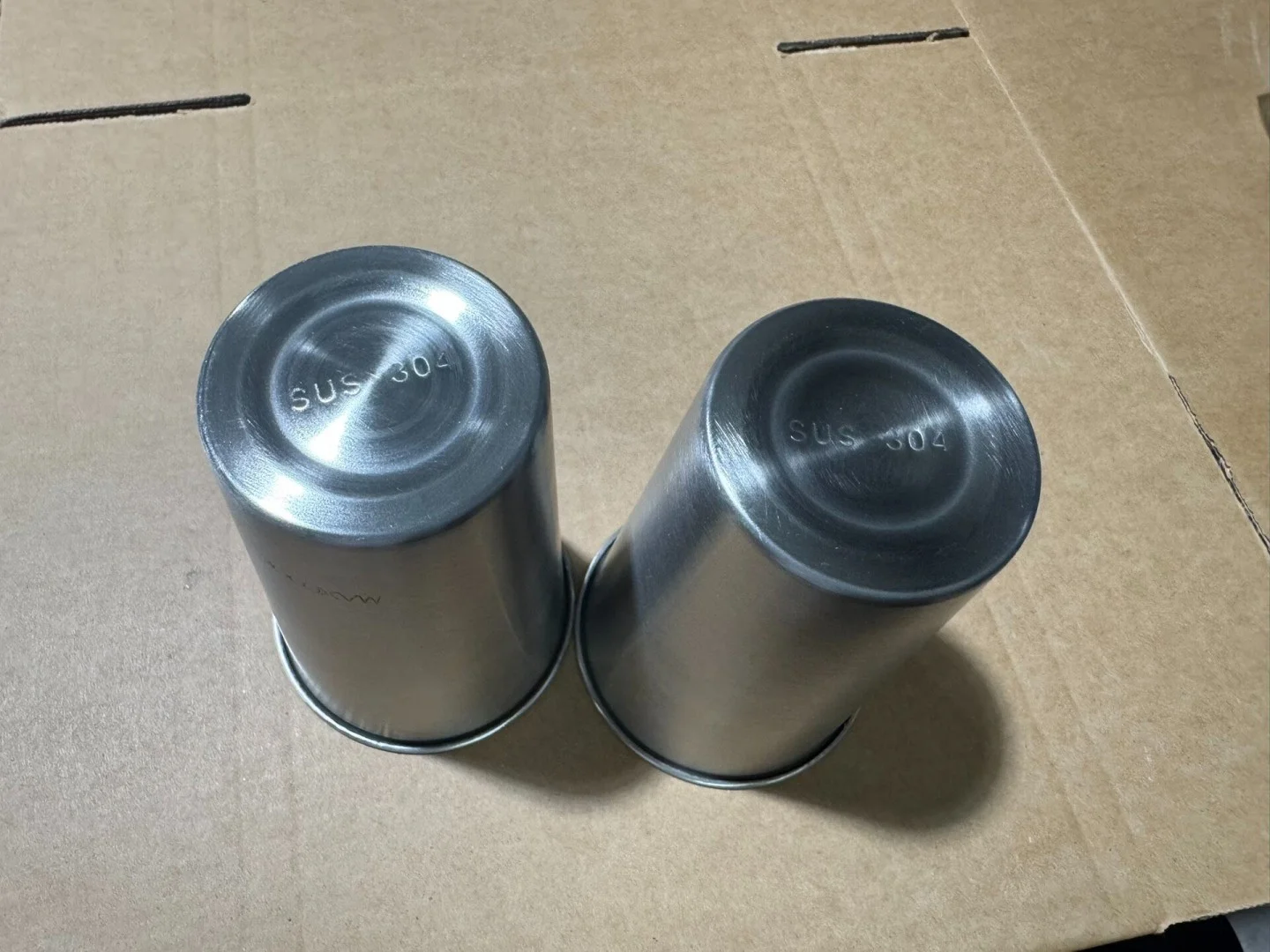 sus304 stainless steel flanged cups
