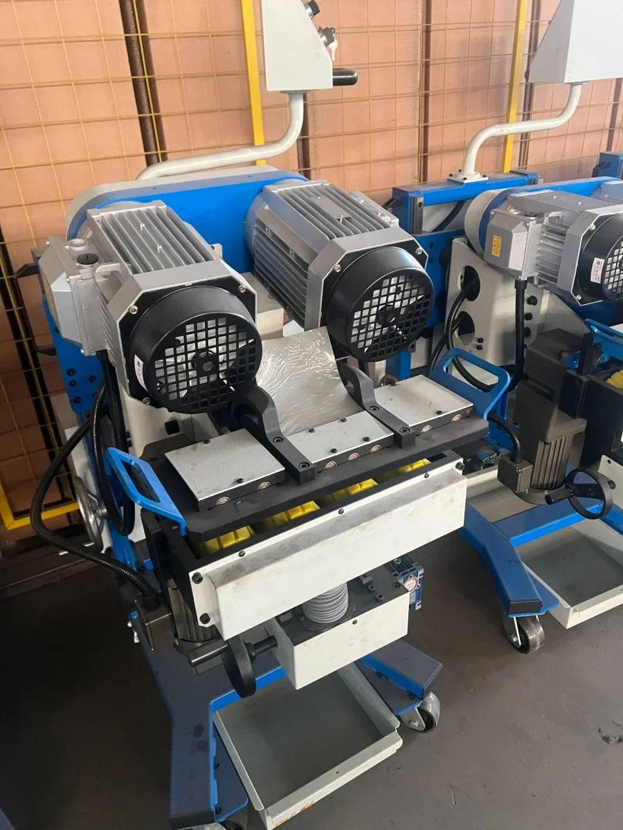 self traveling plate edge beveling machine