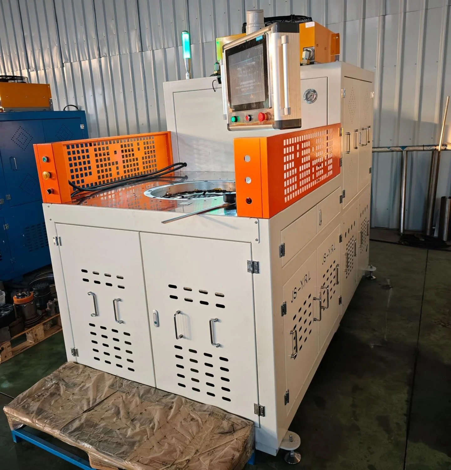 single station cnc tube end forming machine