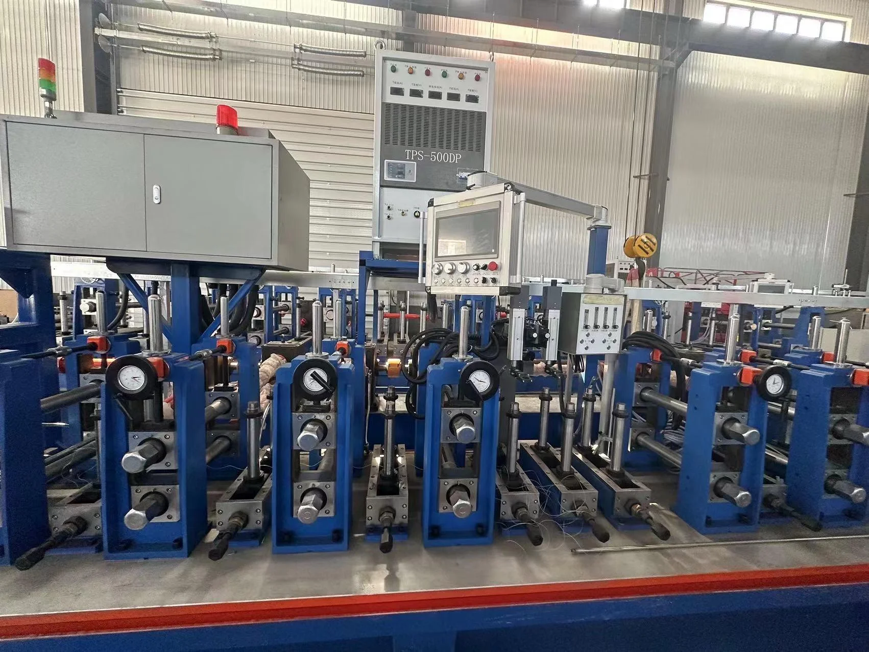 stainless steel strip forming and rolling process in tube production