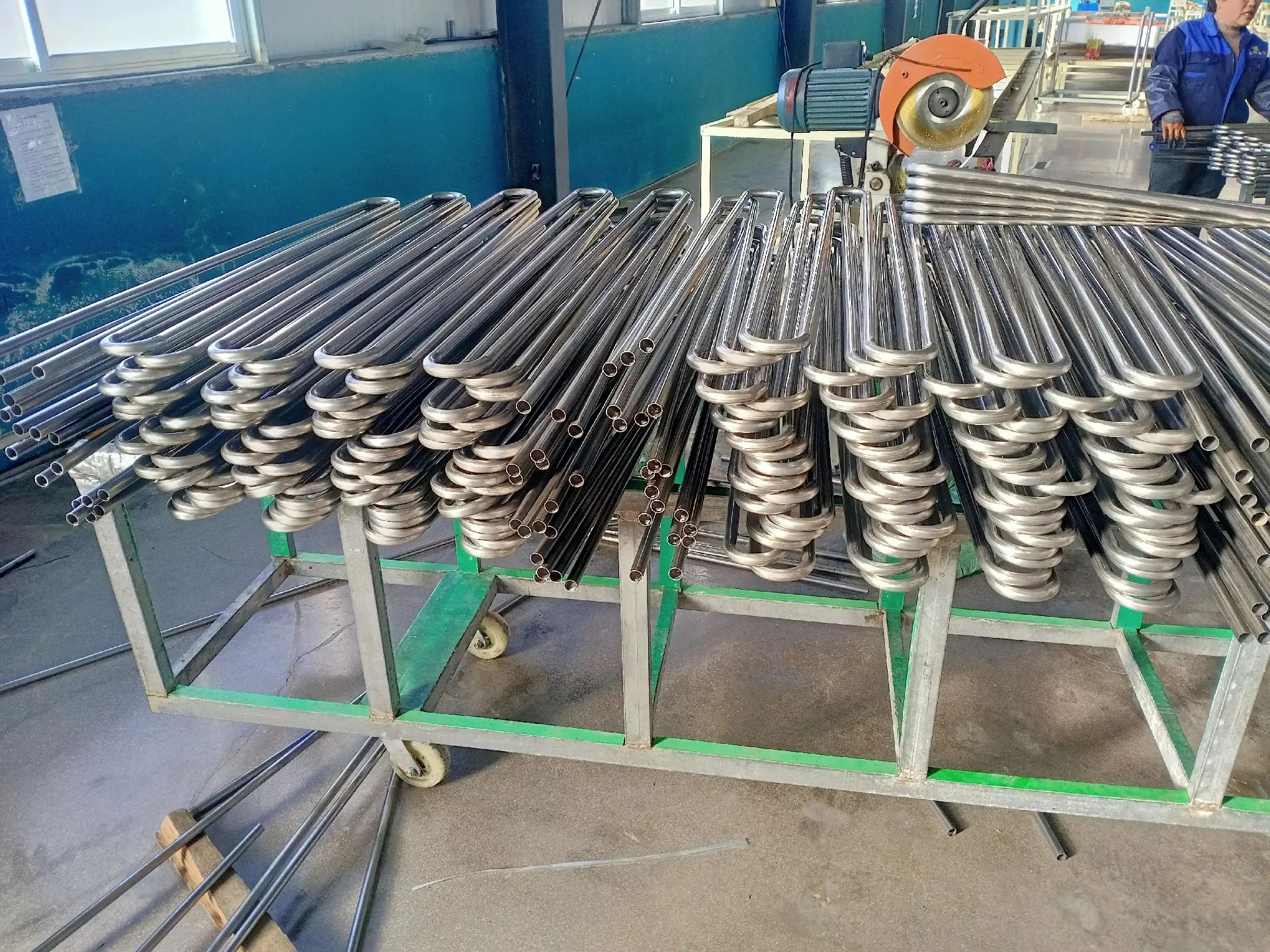 stainless steel welded u bend tubes for heat exchangers and boilers
