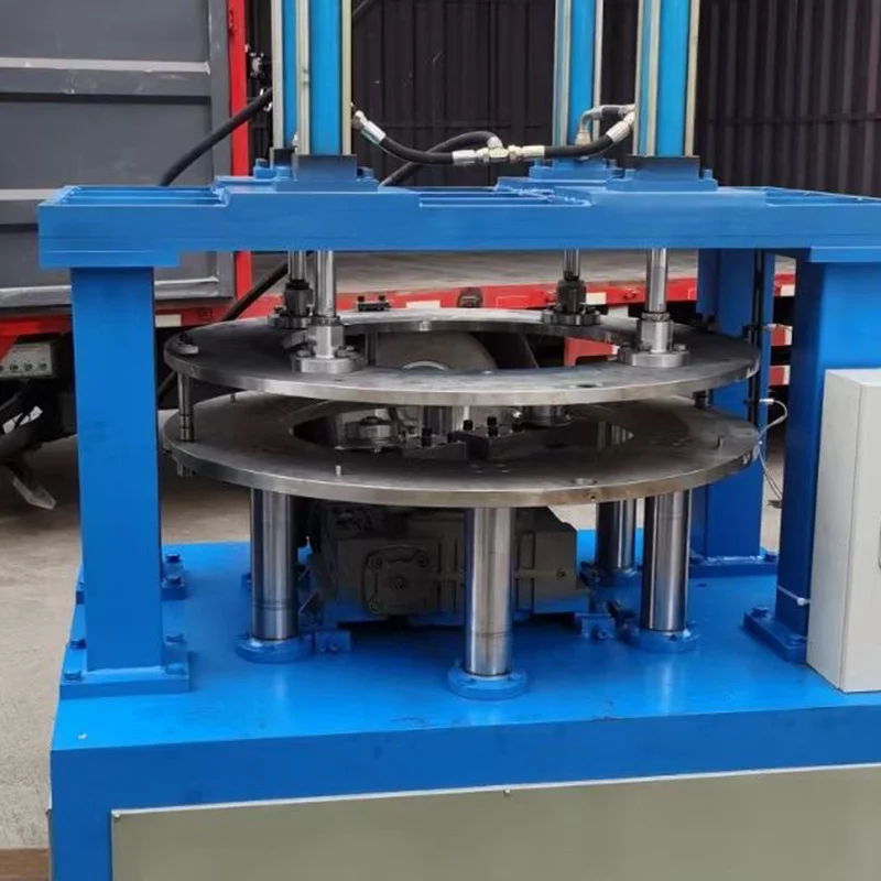 stainless steel table turntable flanging product disc flanging machine processing