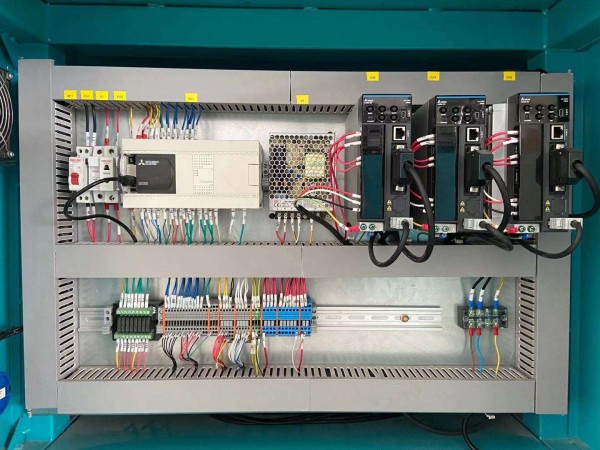 tube processing machine plc servo electrical control cabinet