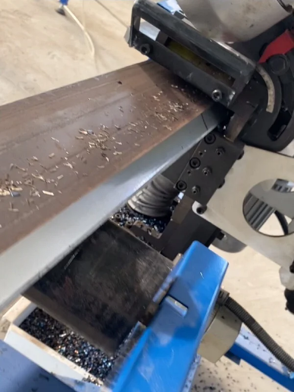 v groove plate beveling machine