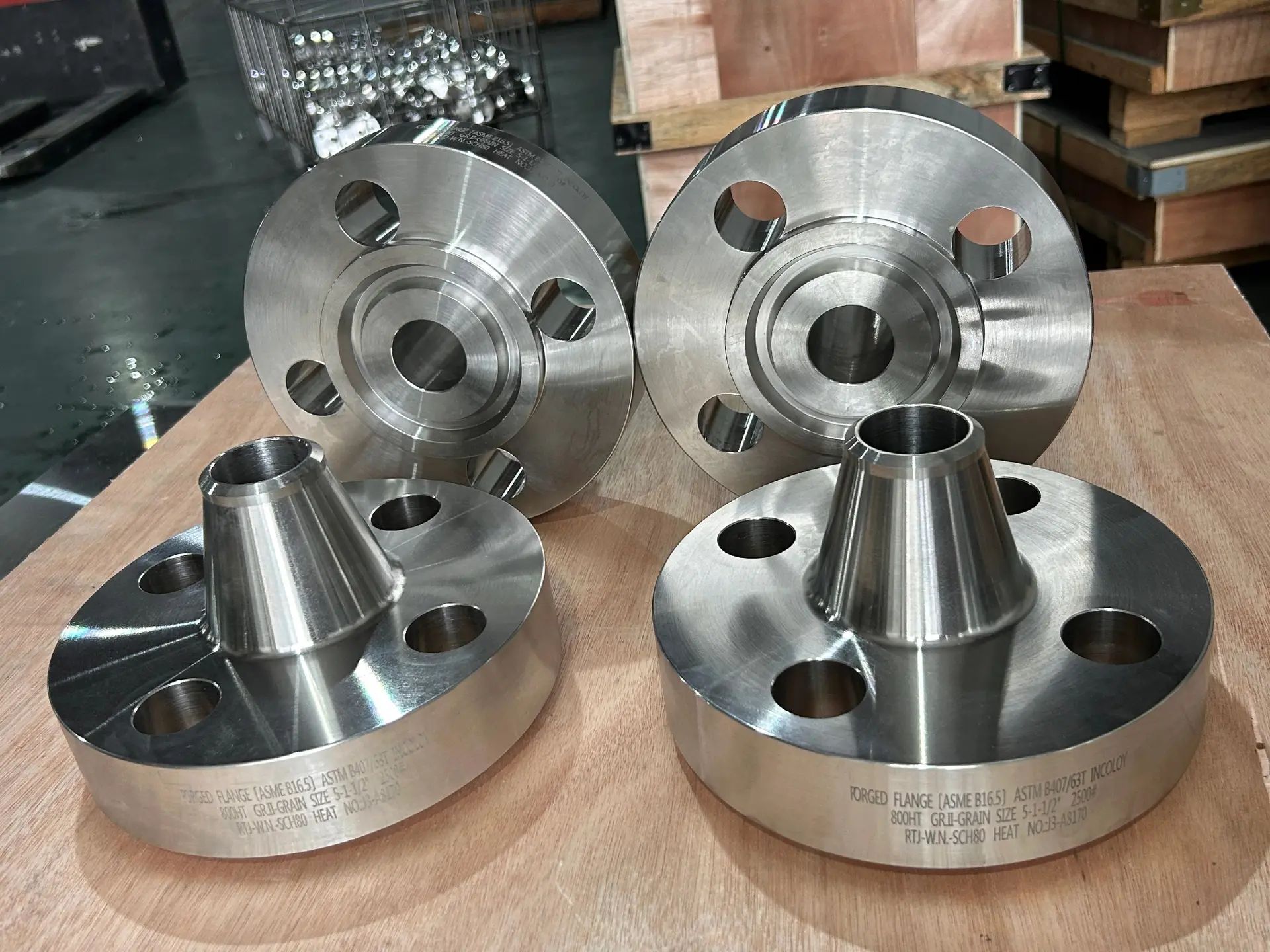 weld neck flanges and socket weld flanges