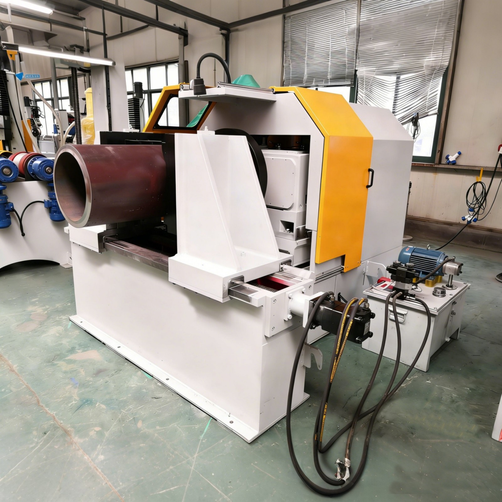 cnc high speed stationary pipe beveling machine img3