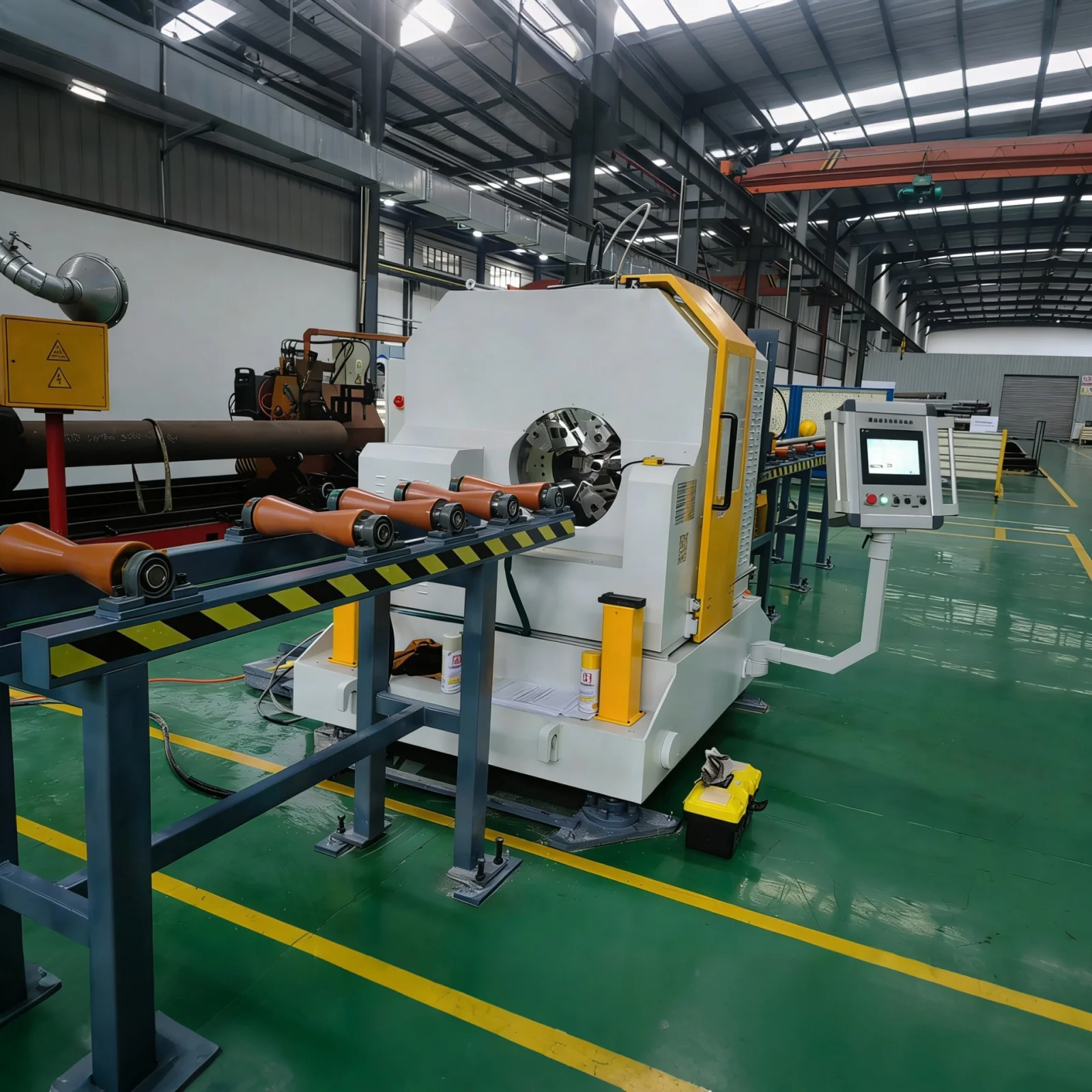 cta series cnc pipe cutting and beveling processing center img1