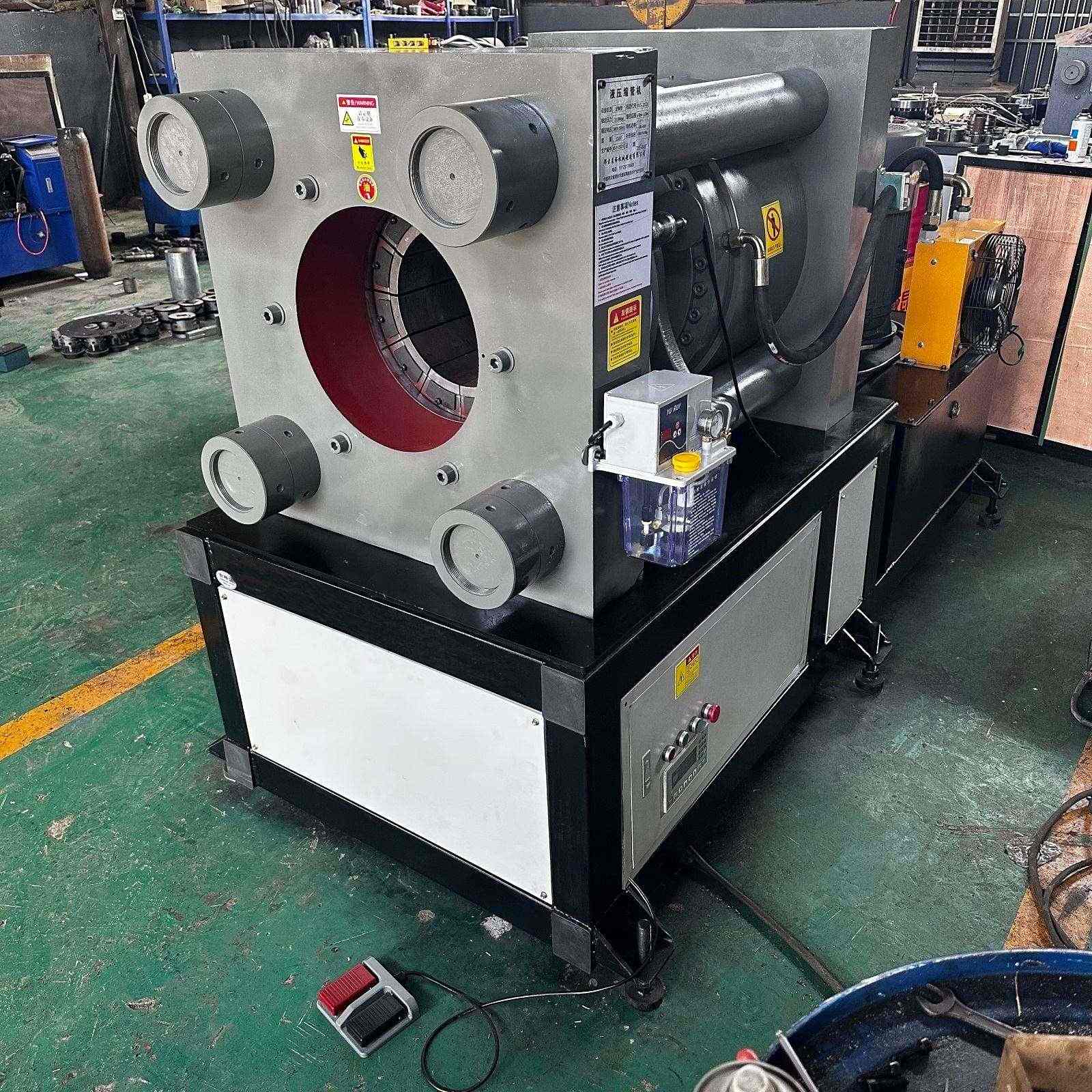 cnc hydraulic tube compression forming machine