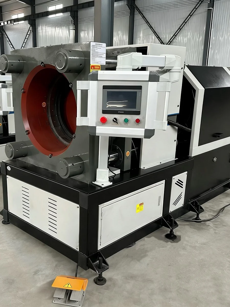 cnc hydraulic tube reducing end forming machine