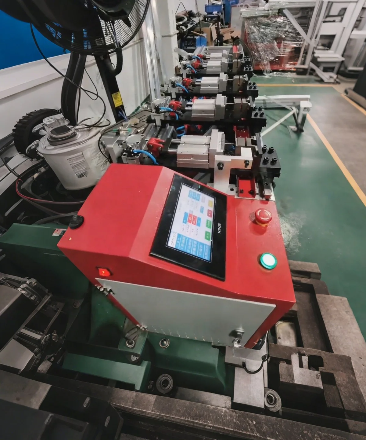 cnc profile punching machine operation control panel