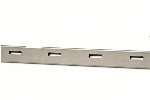 cnc punching for detachable clips plastic profiles