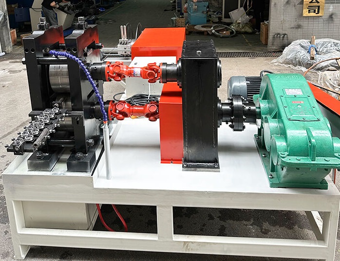 flattener drive system gear motor universal shaft straightener