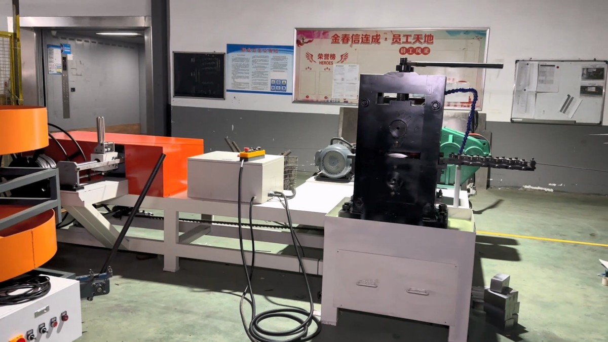 full machine flattening host coiling system complete line