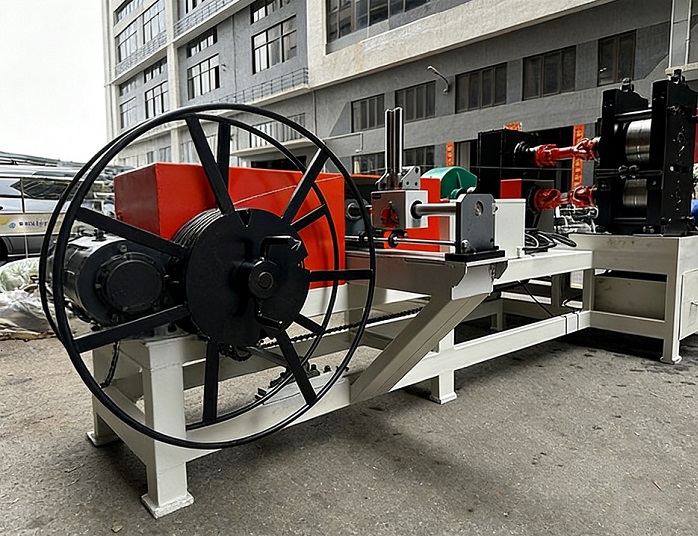 heavy duty 2 roll wire flattening machine full machine outdoor