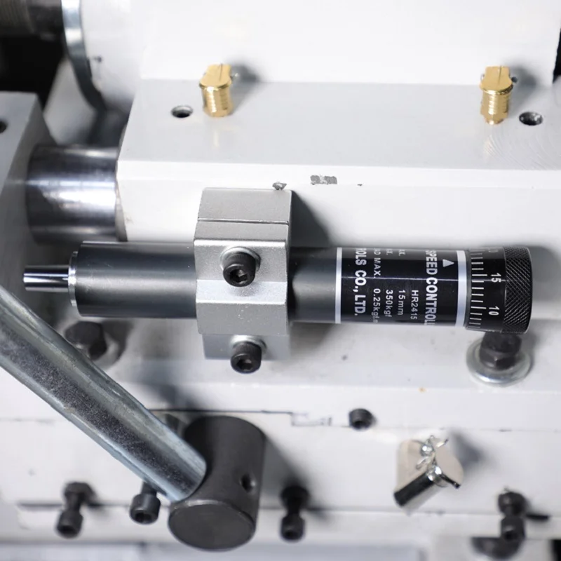 pneumatic double head tube chamfering machine precision speed control component