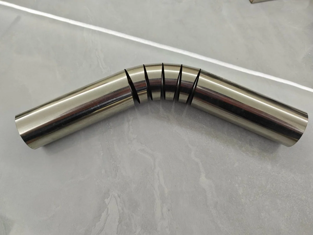 round tube intersection line cutting finished product