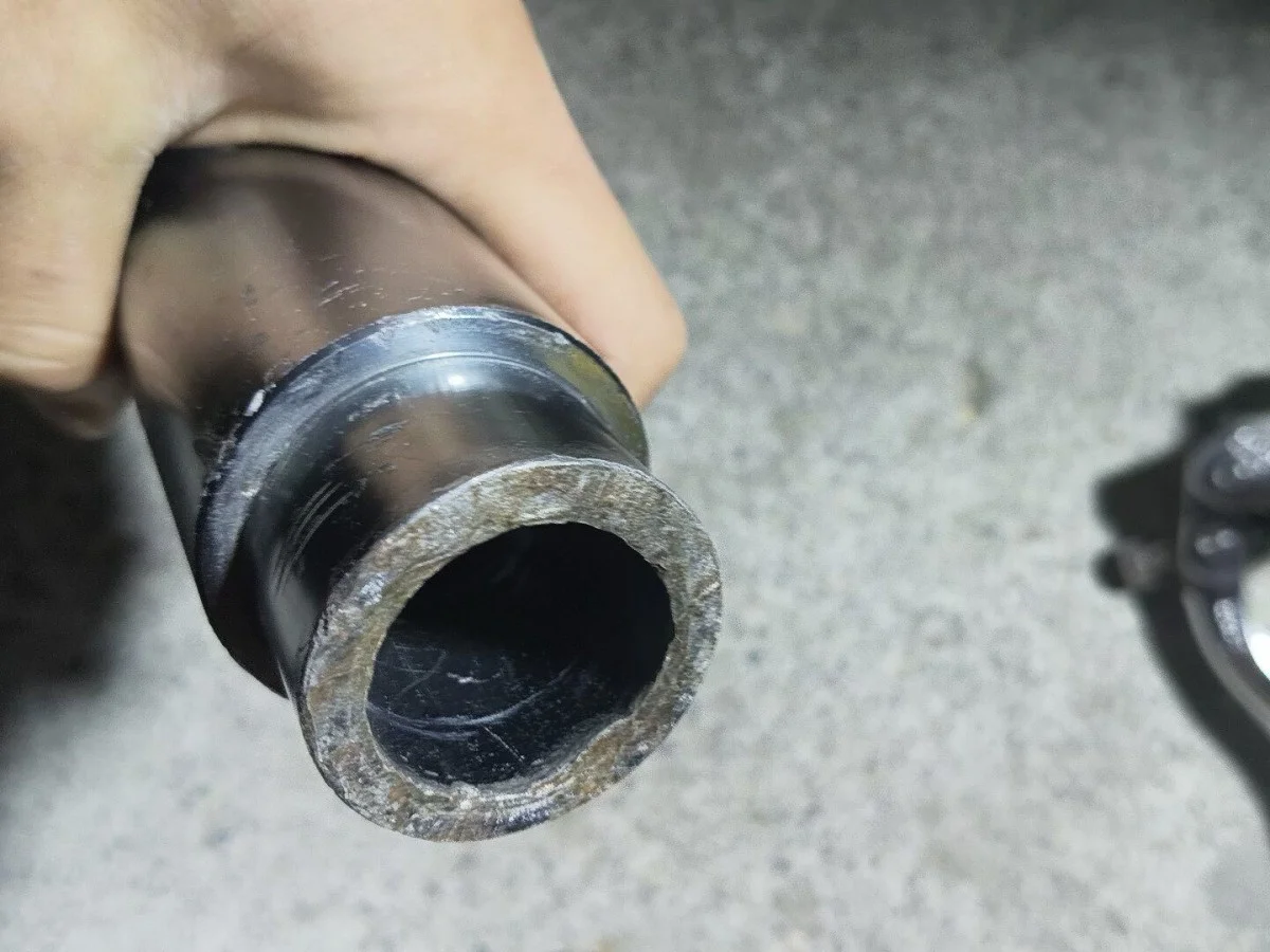 round tube reducing finished product