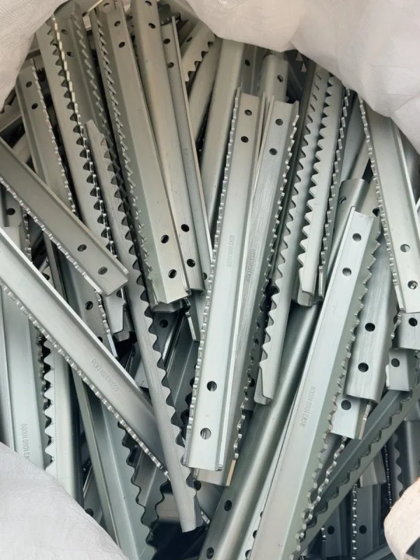 serrated perforated aluminum profile for light box