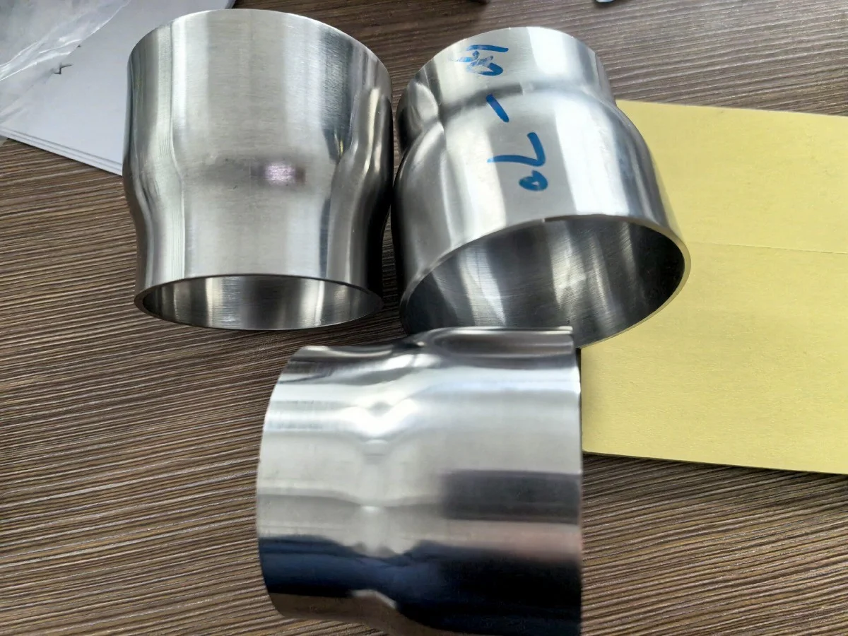 stainless steel tube reducing formed part