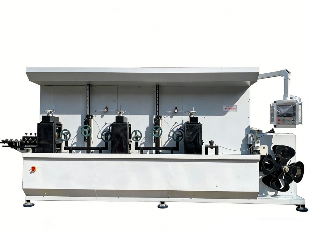 three stand wire forming machine multi station rollers cnc control