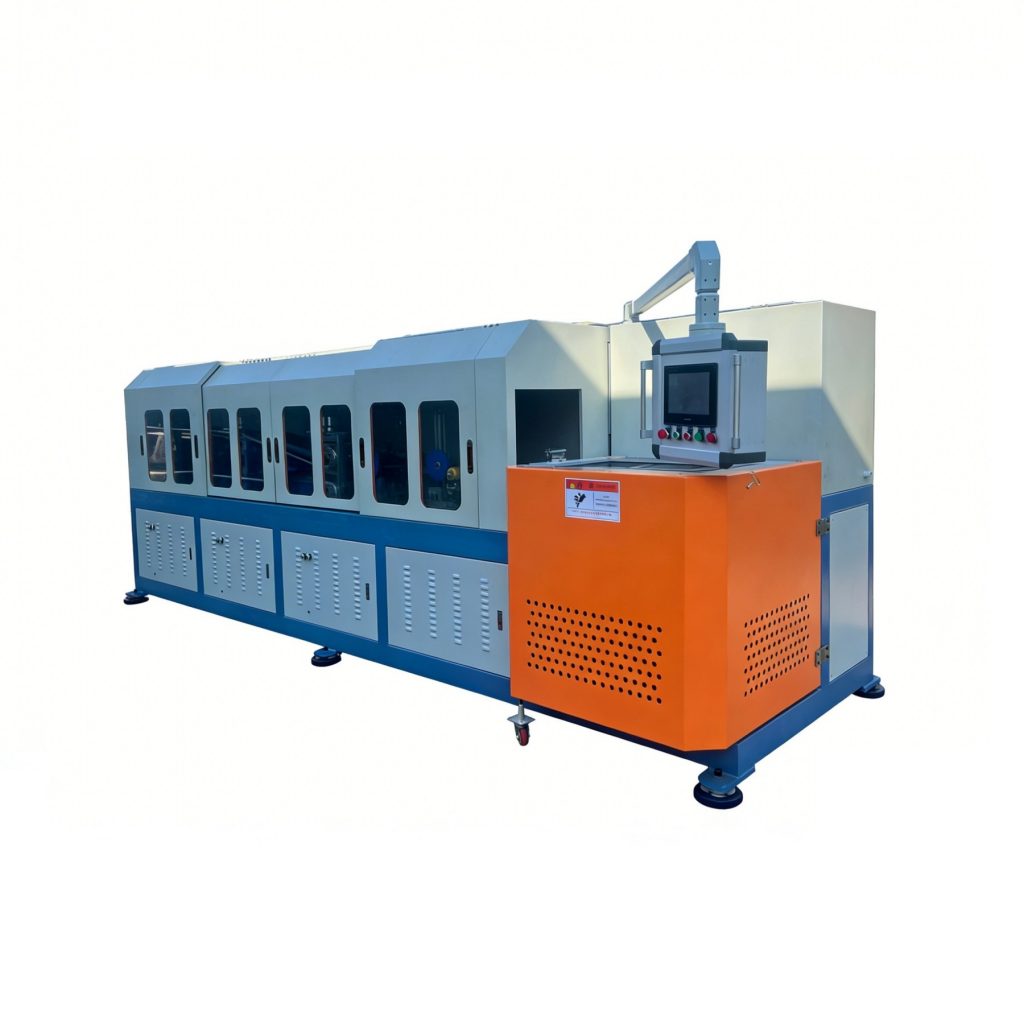 cnc automatic three stand wire flattening machine img3