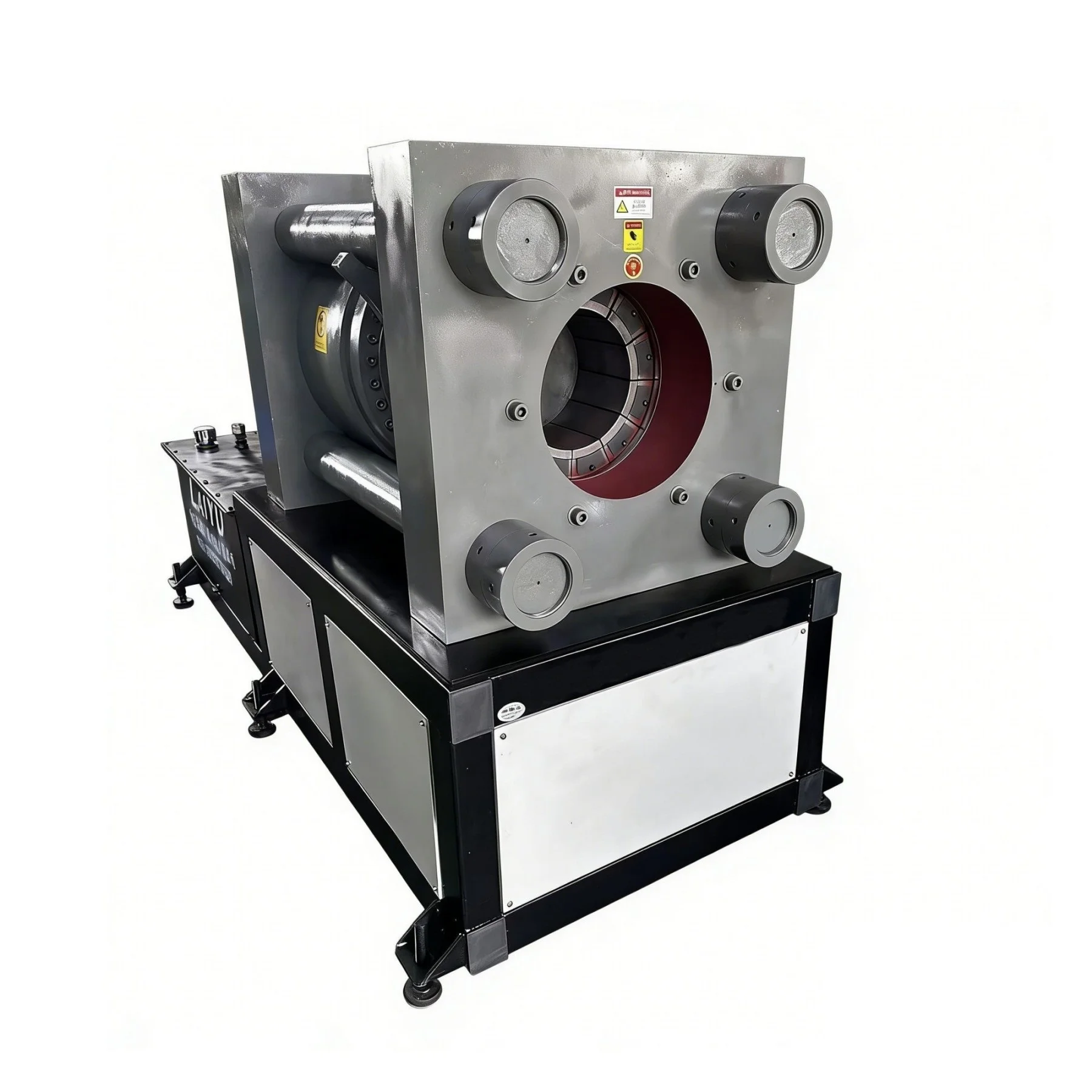 cnc heavy duty hydraulic tube reducing machine alekvs img4