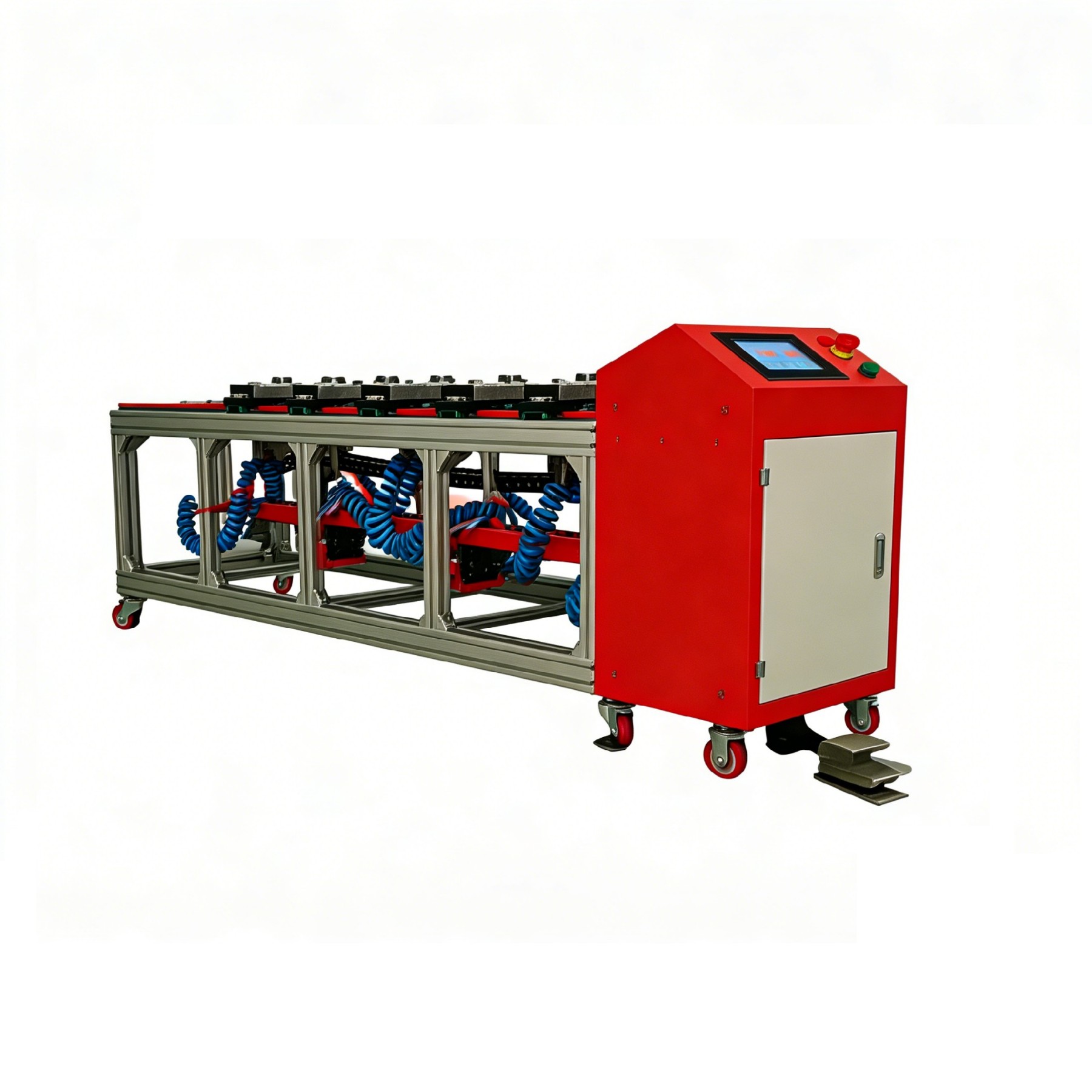 cnc multi hole positioning punching machine for profiles alekvs imgs1