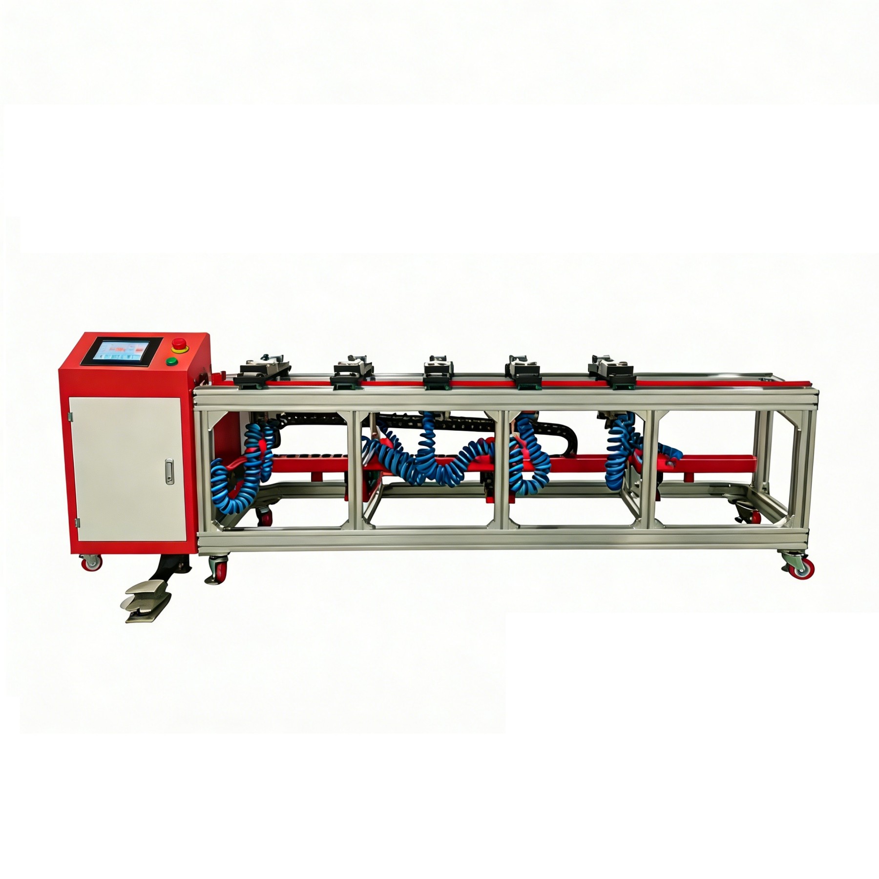 cnc multi hole positioning punching machine for profiles alekvs imgs2